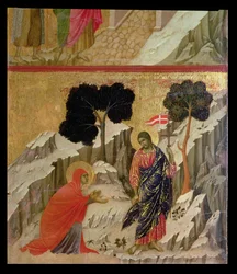 Maesta: Noli Me Tangere, 1308-11